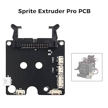 ENDER CREALITY 3Dプリンターパー CRI-2161V10 Amazon.co.jp: CRI-2161 V1.0 Sprite Extruder Pro PCBA